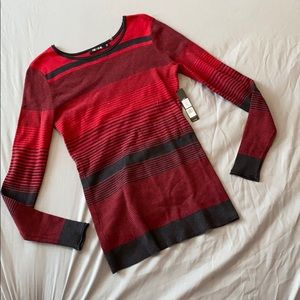 Nic+Zoe striped long sleeve